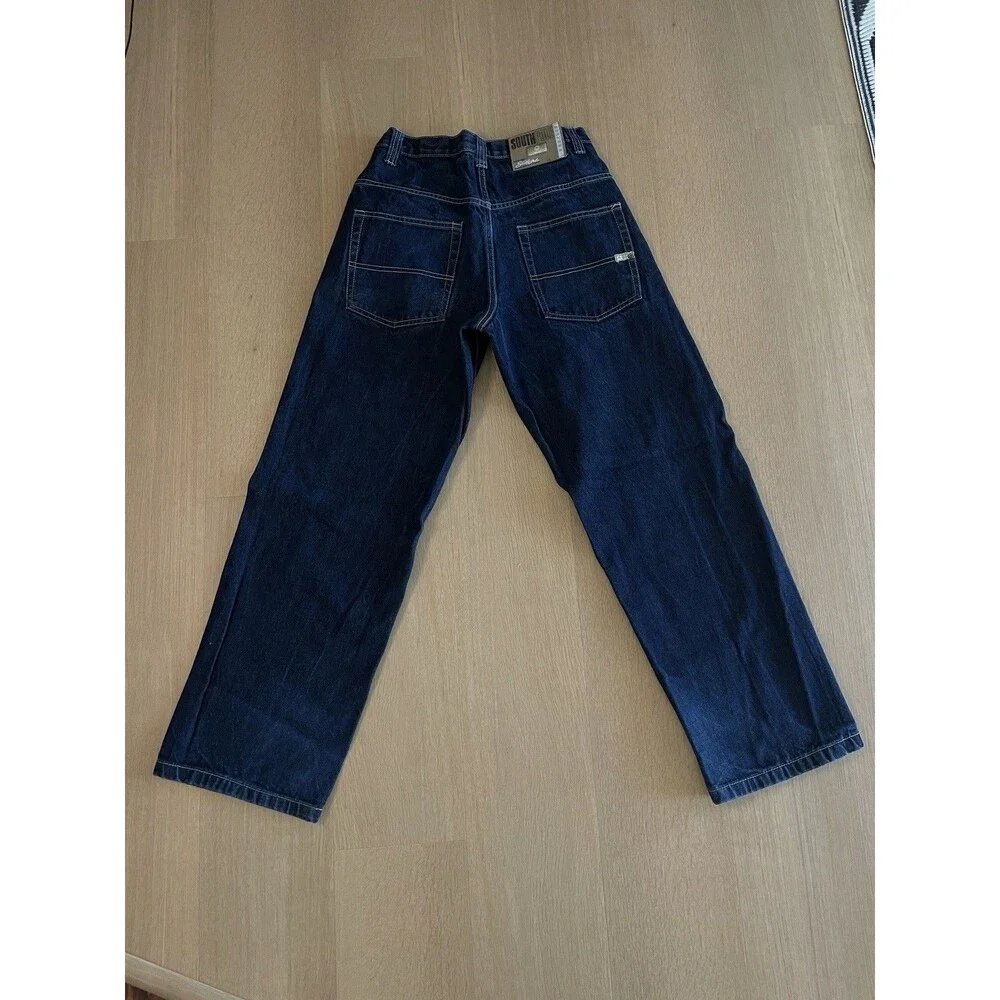Vintage Southpole Jeans Mens 30x30 Baggy Denim Y2K Hip Hop Streetwear - Picture 2 of 13